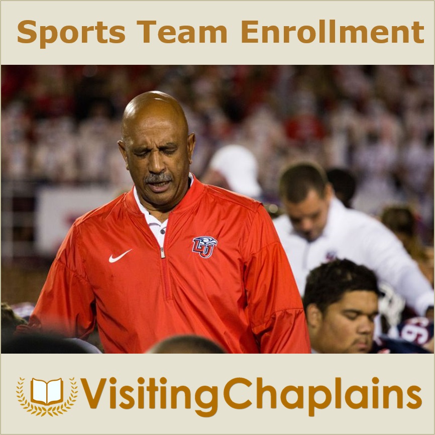 Enroll Your Sports Team with Visiting Chaplains